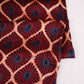 Red Ajrakh Print Modal Satin Fabric EEG-28704