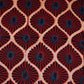 Red Ajrakh Print Modal Satin Fabric EEG-28704
