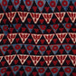 Black Geometrical Print Modal Satin Fabric EEG-28708