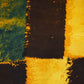 Mustard With Multicolour Abstract Print Modal Satin Fabric EEG-28711