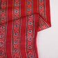 Red Ajrakh Print Modal Satin Fabric EEG-28731