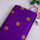 Purple Bandhani Print Modal Satin Fabric MT-28737