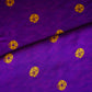 Purple Bandhani Print Modal Satin Fabric MT-28737