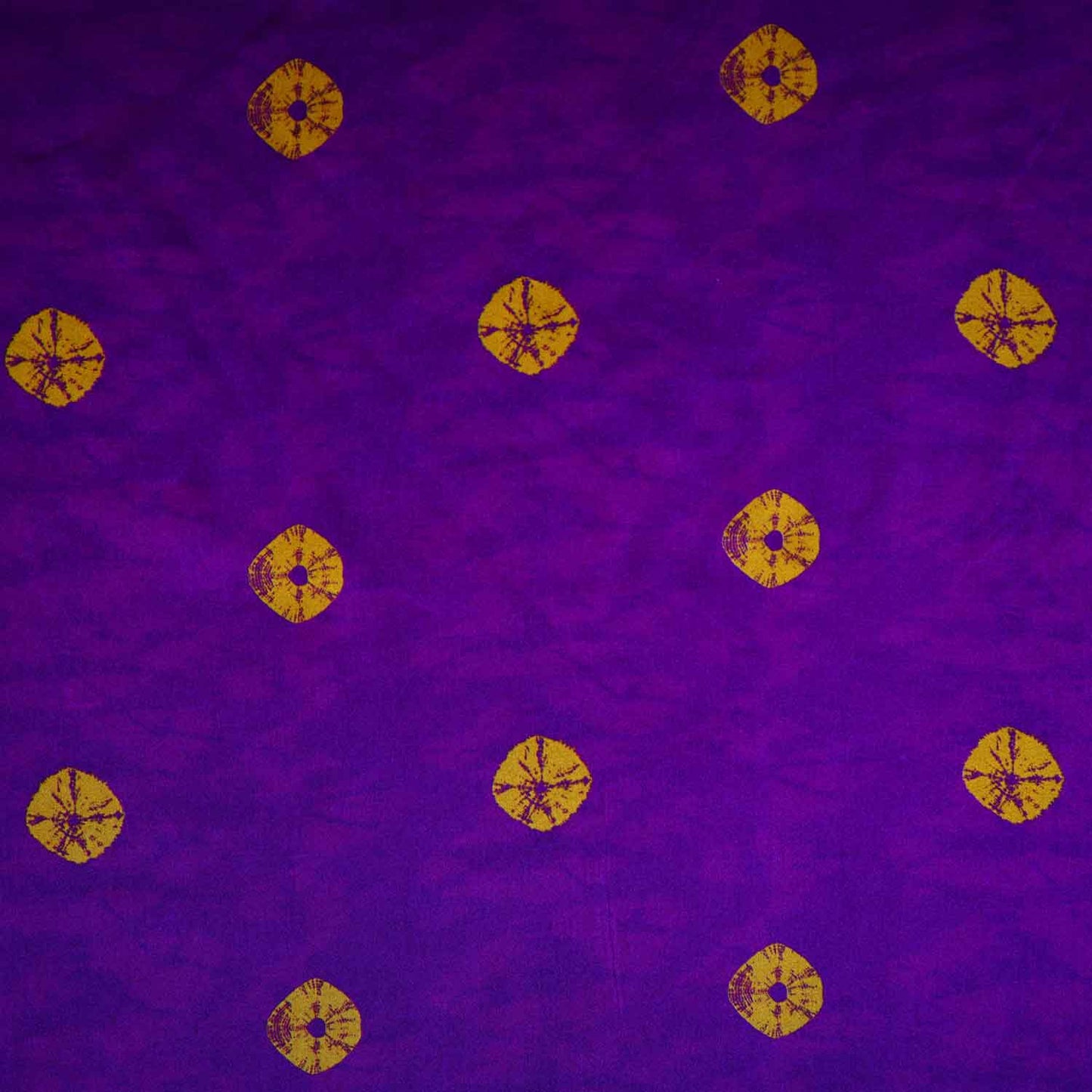 Purple Bandhani Print Modal Satin Fabric MT-28737