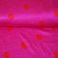 Pink Bandhani Print Modal Satin Fabric MT-28739