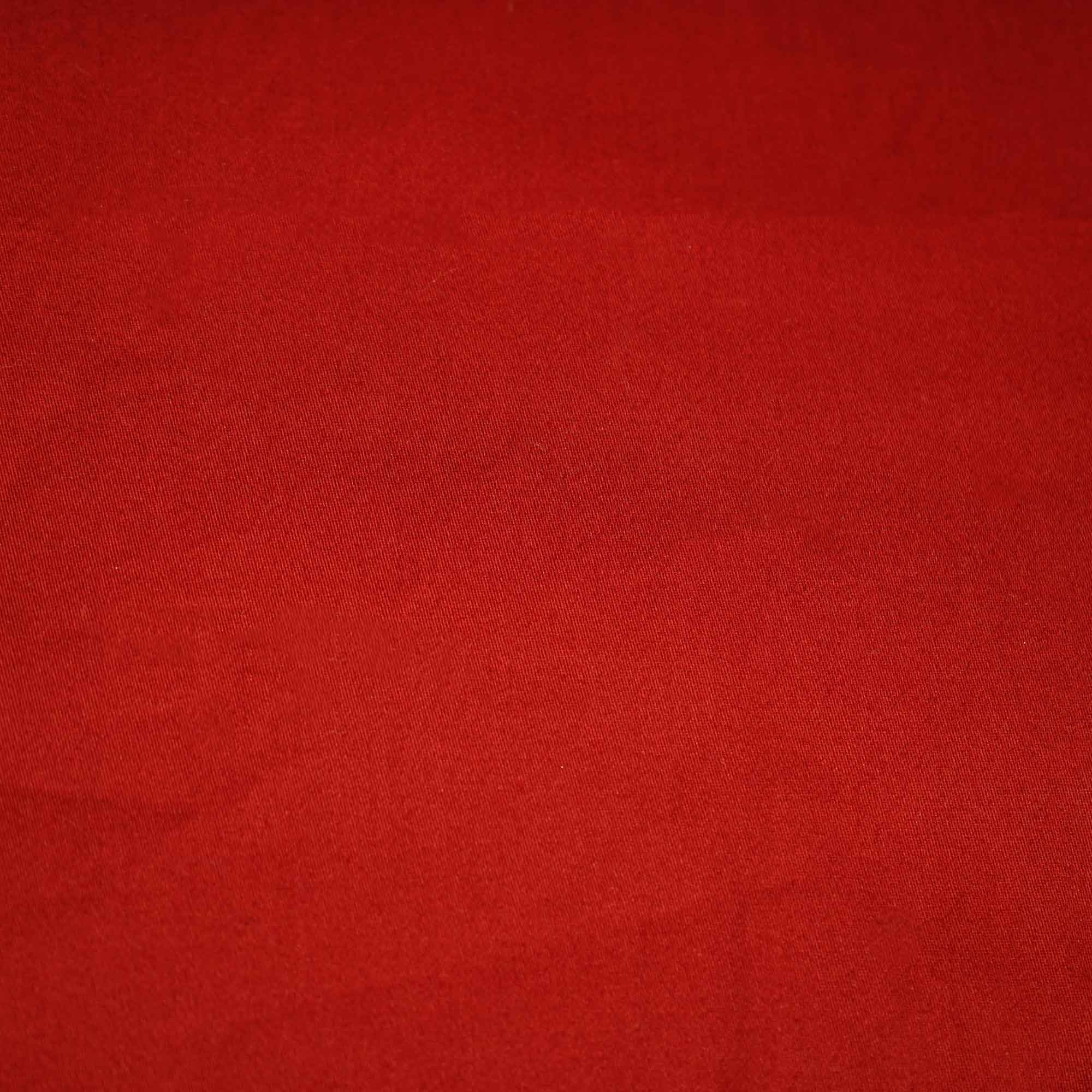 Maroon Solid Cotton Satin TU-7405