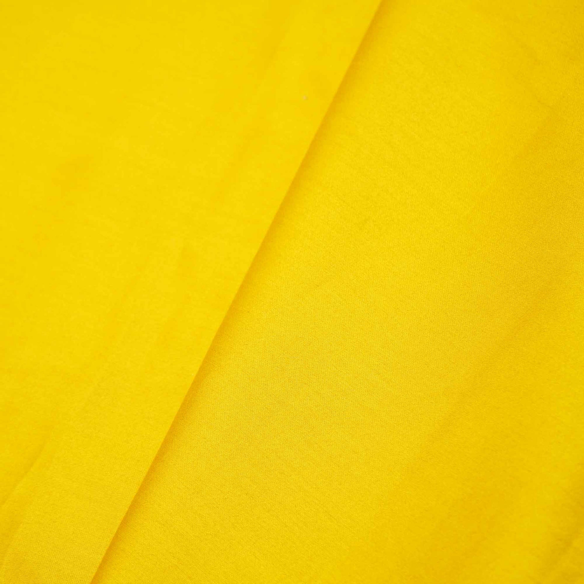 Mustard Yellow Solid Cotton Satin TU-7427