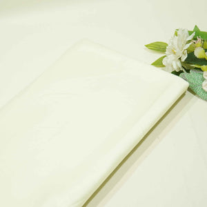 Cream Solid Cotton Satin TU-7430