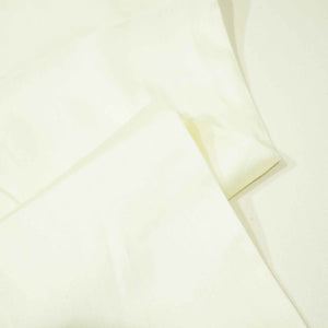 Cream Solid Cotton Satin TU-7430