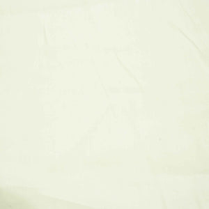 Cream Solid Cotton Satin TU-7430