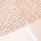 Salmon Pink Sequins & Embrodiery Crushed Power Net Imported Fabric