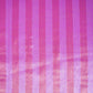 Blue with Pink Strips Chanderi Tissue Fabric CW-28772
