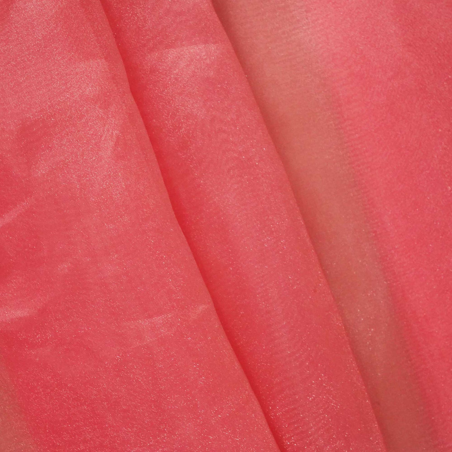 Blush Pink Solid Organza Tissue Fabric TU-7752
