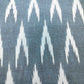 Teal Green With Blue Ikkat Print Cotton TU-7921