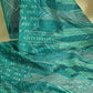 Green Gotta Embrodiery Georgette Satin TU-7981
