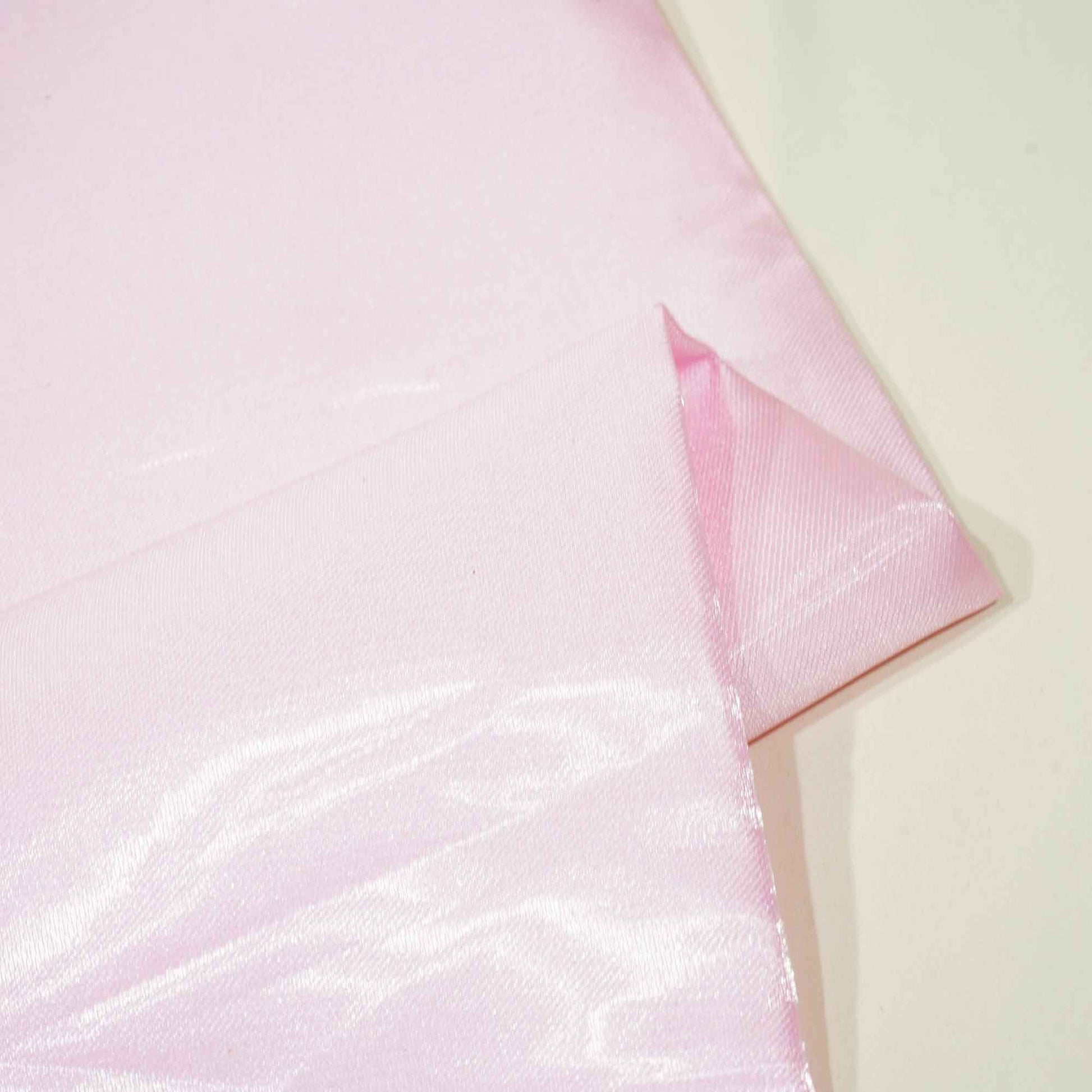 Pink Solid Armani Satin TU-8109