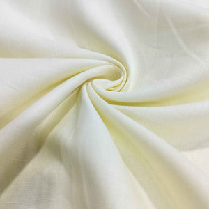 Light Yellow Solid Cotton Linen TU-8259