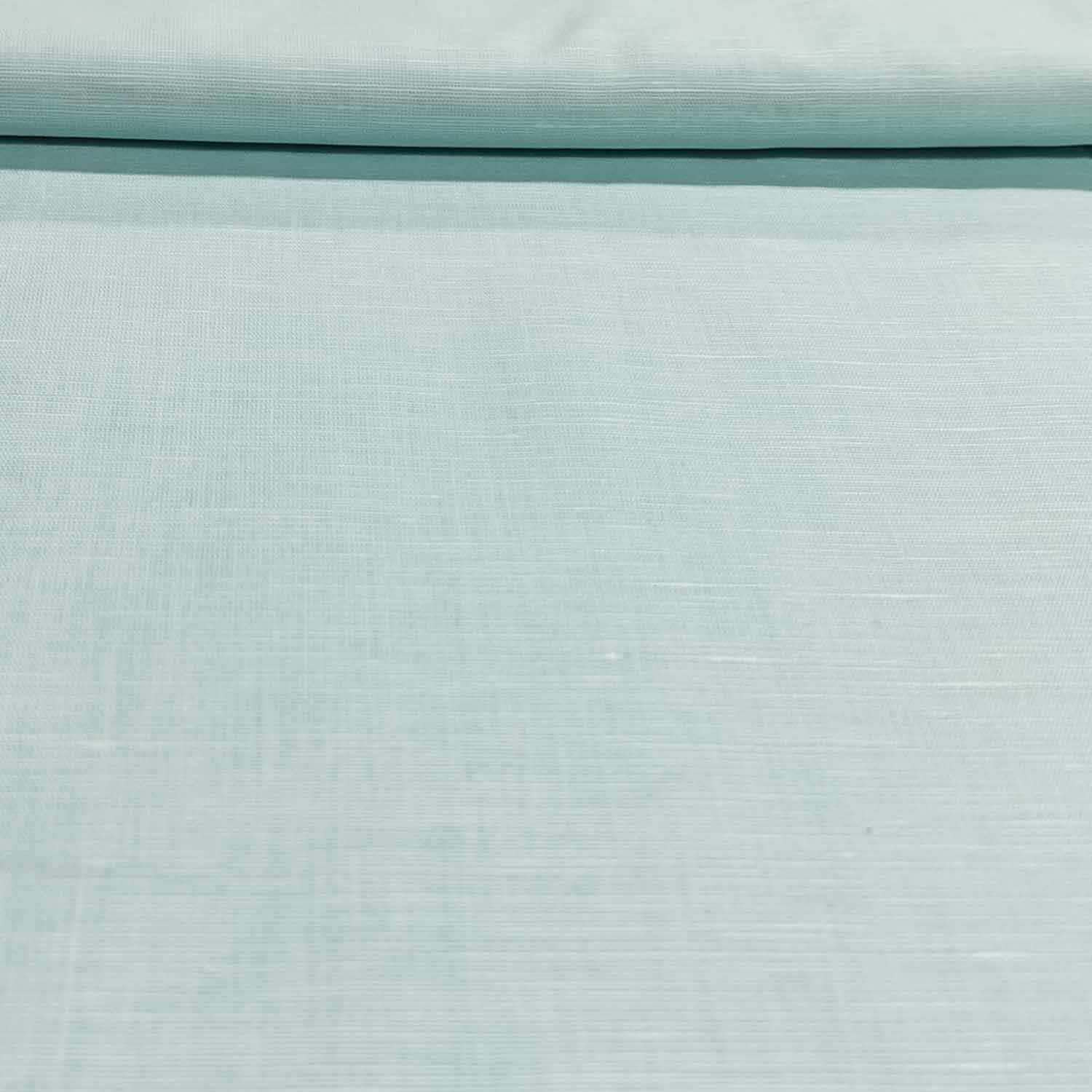 Sky Blue Solid Cotton Linen TU-8262