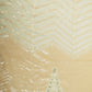 White Floral Sequence Thread Embroidery Dyeable Georgette TU-8308