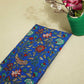 Blue & Red Floral Print Cotton TU-8587