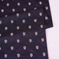 Black Butti Katan Silk Fabric NH-28869