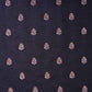 Black Butti Katan Silk Fabric NH-28869