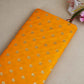 Mustard Yellow Butti Katan Silk Fabric NH-28871
