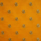 Mustard Yellow Butti Katan Silk Fabric NH-28871