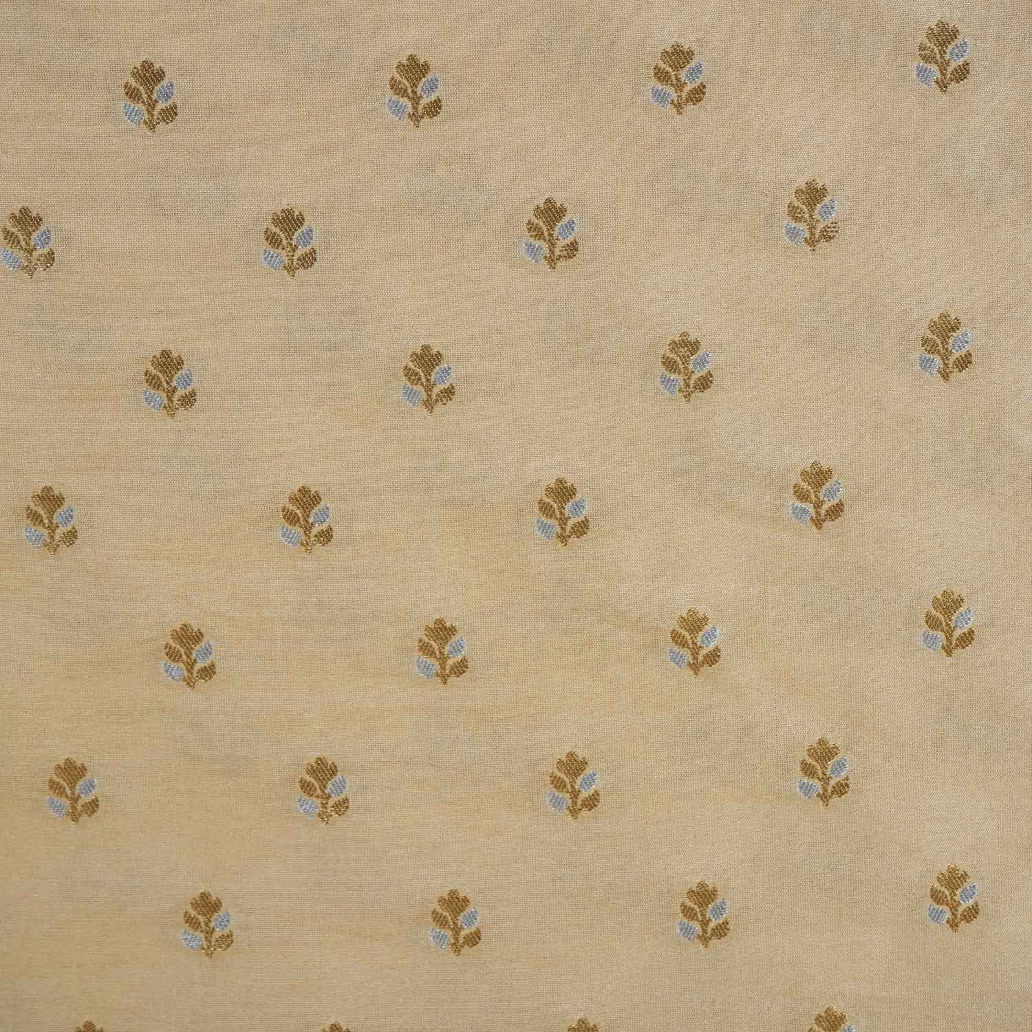 Peach Butti Katan Silk Fabric NH-28872 - TradeUNO