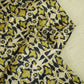 Cream & Green Geometrical Print Chinon KOT-8738