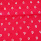 Red Butti Katan Silk Fabric NH-28875