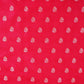 Red Butti Katan Silk Fabric NH-28875