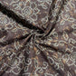Brown Bandhani Print Chinon Fabric