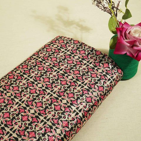 Cream & Multicolor Geometerical Print Chinon KOT-8754