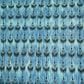Blue & Black Ikkat Print Chinon KOT-8758