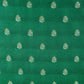 Forest Green Butti Katan Silk Fabric NH-28877