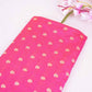 Pink Butti Katan Silk Fabric NH-28879