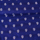 Navy Blue Butti Katan Silk Fabric NH-28881