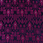 Blue & Pink Traditional Weave Brocade Fabric NH-28886