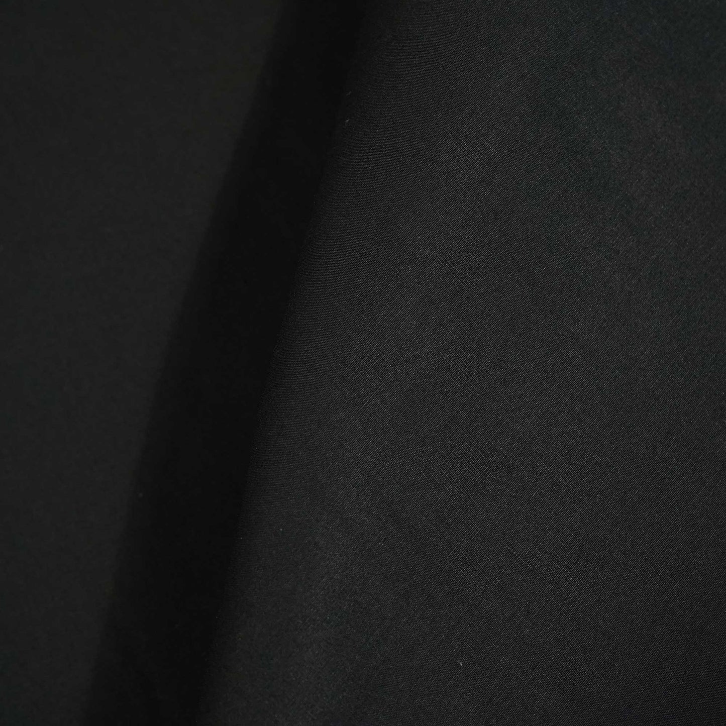 Black Solid Poplin Fabric STI-8877