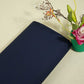 Navy Blue Solid Poplin Fabric STI-8878