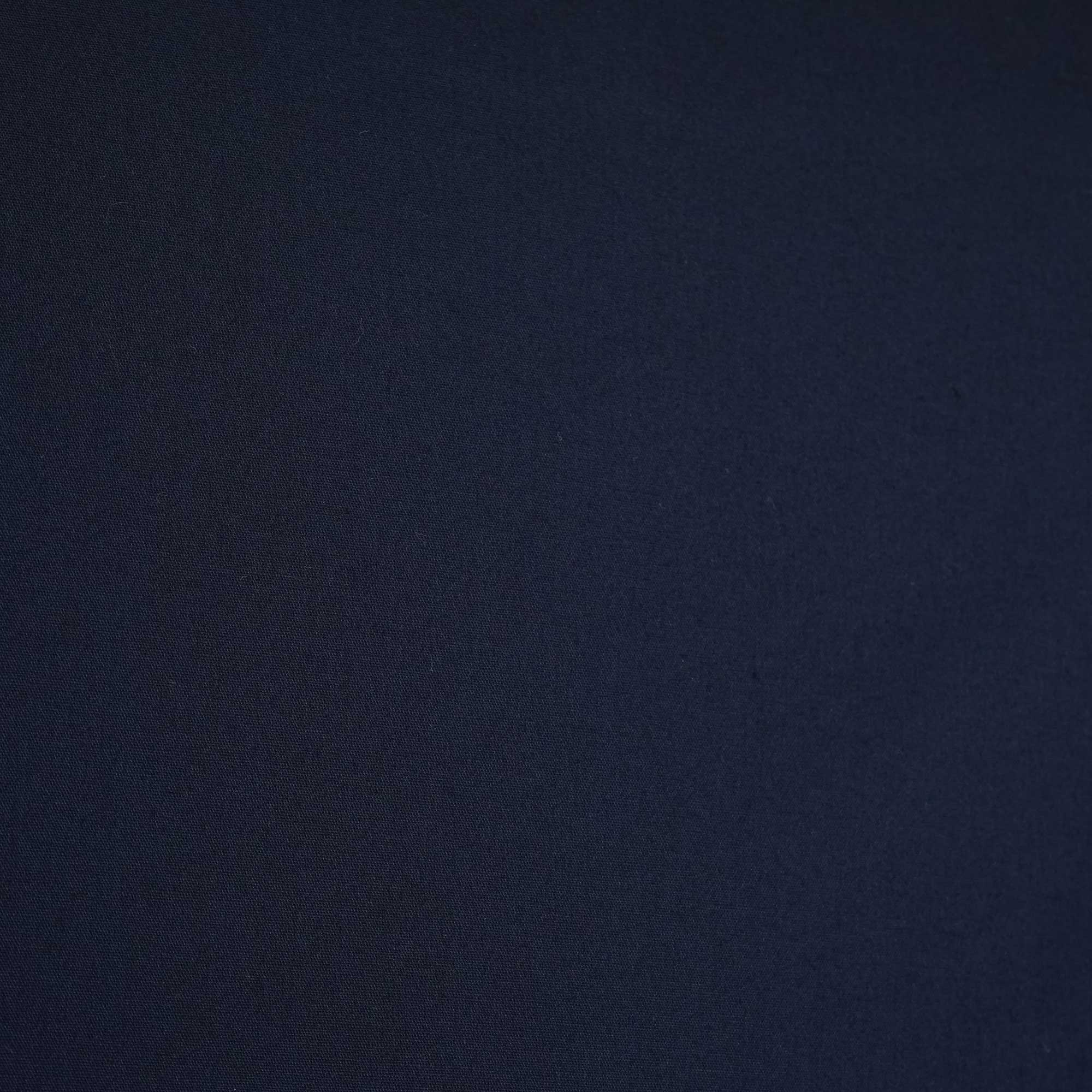 Navy Blue Solid Poplin Fabric STI-8878