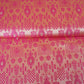 Cream & Pink Traditional Weave Brocade Fabric NH-28888