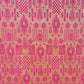 Cream & Pink Traditional Weave Brocade Fabric NH-28888