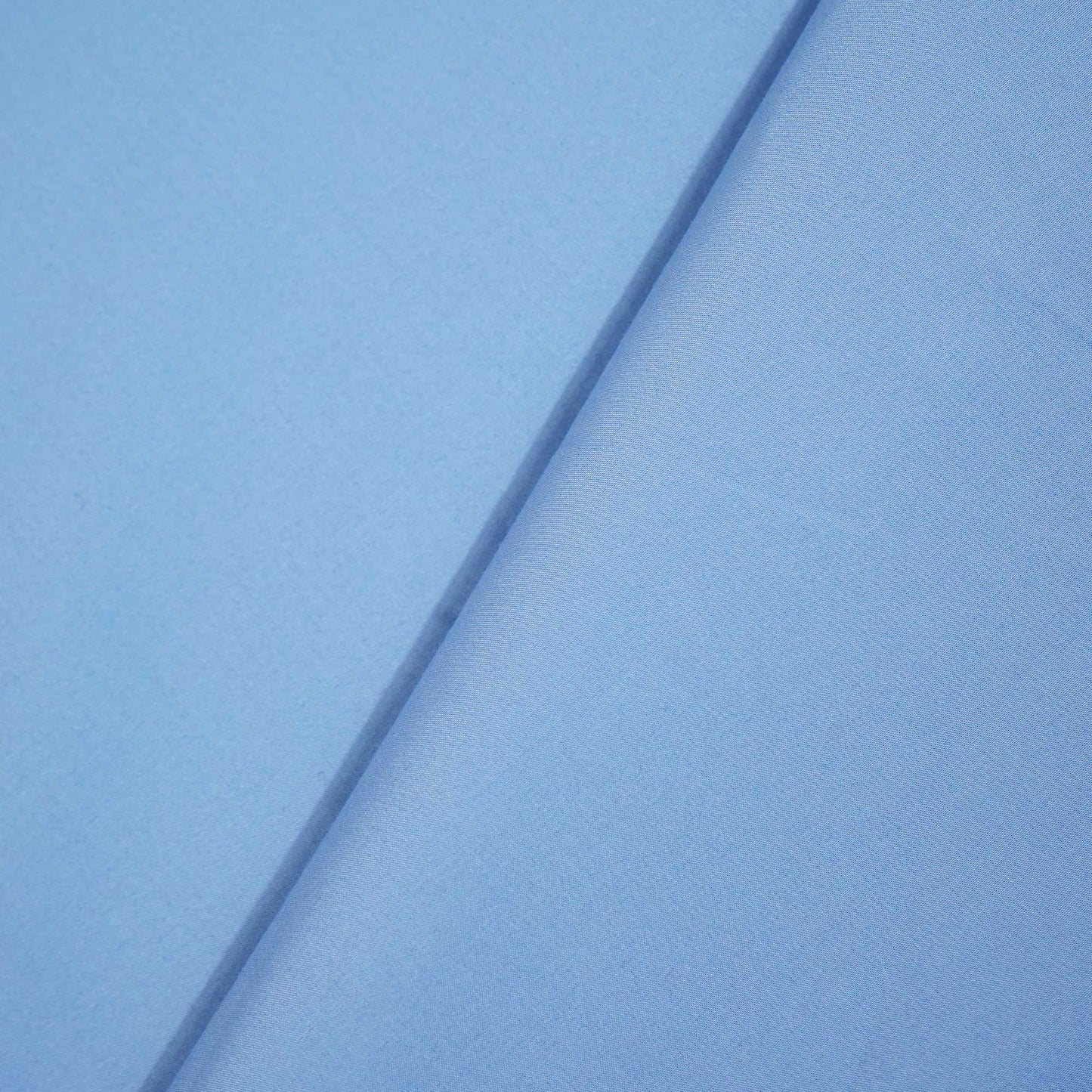 Sky Blue Solid Poplin Fabric STI-8882