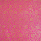 Magenta Pink Antick Gold Jaal Brocade Fabric NH-28894