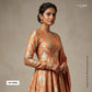 Orange Tanchui Silk Fabric KR-19584