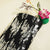Black & Silver Imported Sequence Embroidery Net AAF-9012