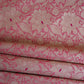 Pink Silver Jaal Brocade Fabric NH-28909