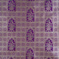 Purple Silver Jharokha Fabric NH-28917
